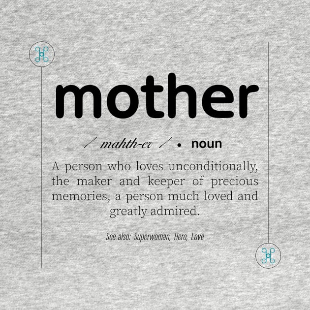 Mother  Definition  Gift Typography Print Art Print Printable Quotes by Humais